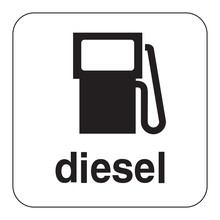 Vector Diesel Fuel Pump Silhouette