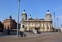 Maritime Museum And Queen Victoria Square, Kingston Upon Hull.