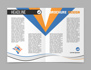 Sticker - Paper brochure or web banner design