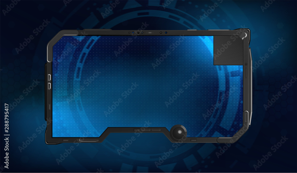 Realistic futuristic screens HUD, GUI, UI. Futuristic User Interface ...