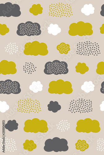 北欧風のシームレスパターン