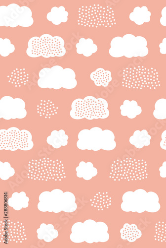 北欧風のシームレスパターン