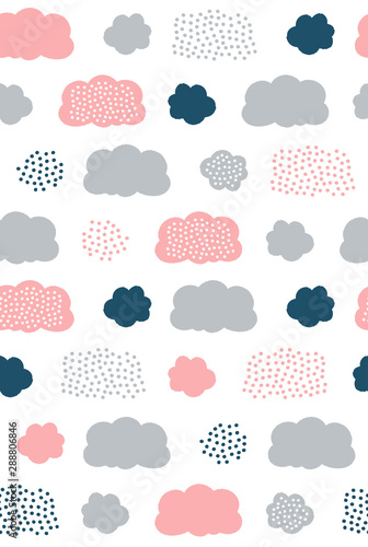 北欧風のシームレスパターン