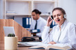 © Elnur - Call center operators working in the office