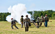 © Refrina - Artillery demonstration at Manassas National Battlefield Park, 157th anniversary of Second Battle of Manassas, Manassas, Virginia, USA