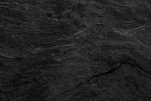 Dark Grey Black Slate Background Or Texture. Black Stone
