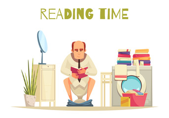 Poster - Reading Time Background