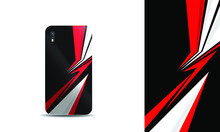 Sporty Abstract Phone Cover Design Template