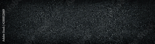 Fotografía Wide black textured background