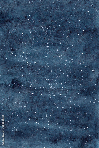 Watercolor Dark Blue Background Indigo Night Sky With Stars Hand Drawn High Resolution Texture For Posters Postcards Prints Invitations And Other Design Buy This Stock Illustration And Explore Similar Illustrations At In addition, this color evokes a sense of calm and reliability, and theoretically can increase the efficiency of your online store, for example. watercolor dark blue background indigo