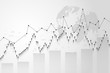 © Juststocker - Stock market graph or forex trading chart for business and financial concepts, reports and investment.Japanese candles.Abstract vector background