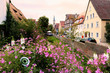 Schabacher Altstadt - Blumenschmuck in der Bachgasse