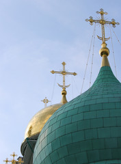 Canvas Print - In the New Jerusalem Monastery, Moscow Region