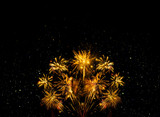 Fototapeta Na sufit - Abstract colored firework background . New Year background.