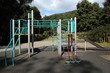 © Sy Finch - Childs climbing frame playground equipment