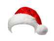 © New Africa - Santa Claus red hat isolated on white