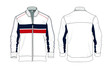 jacket template design vector sweater windbreaker