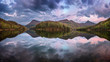 Ruzin lake Slovakia mirror