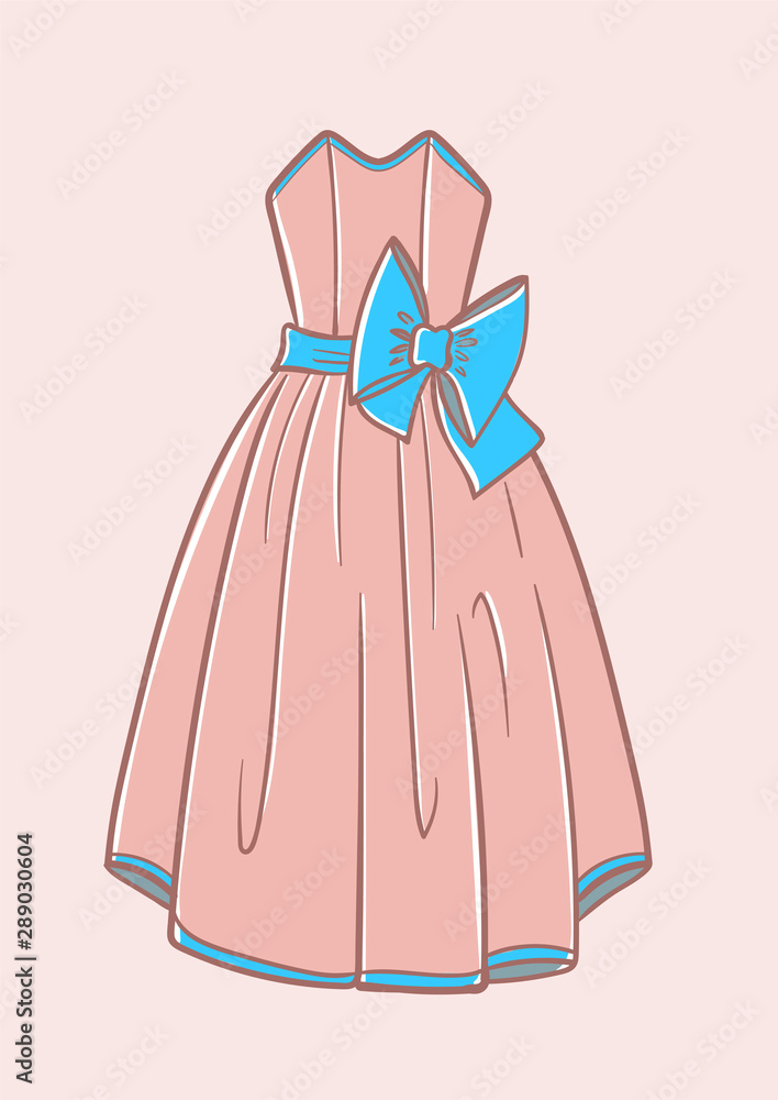pink puffy sleeve dress Banyan Puff Sleeve Dress - Pink Magnolia & Ticking Stripe