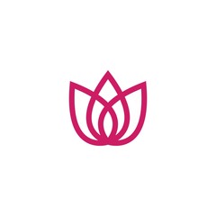 Sticker - Lotus flowers logo