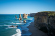 Victoria Australia coastline twelve apostles on great ocean rd