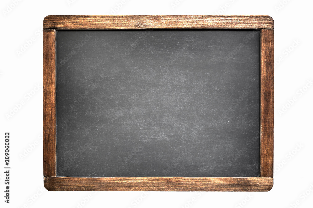 blackboard isolated on white background - obrazy, fototapety, plakaty 