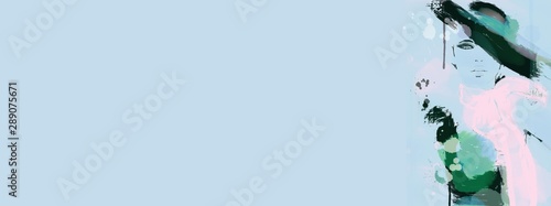 illustration of a background with woman