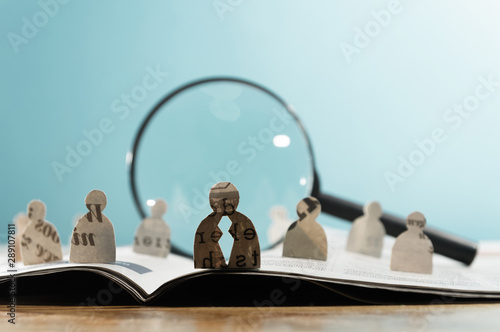 Cuadros en Lienzo Business recruitment or hiring photo concept
