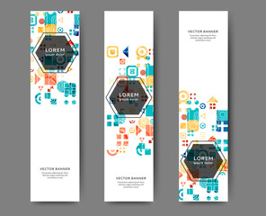 Wall Mural - Web banner templates