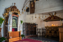 Inside View Of The Monastery Of Panagia Elona In The Parnon Mountains In Kynouria