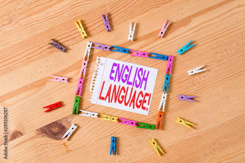 Handwriting Text Writing English Language Conceptual Photo Third