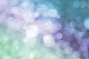 Wall Mural - abstract colorful bokeh background