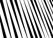 3d Lines Pattern In Perspective. Oblique, Slanting Stripes. Diminishing Parallel, Straight Skew Strips, Streaks Texture.Asymmetric Dynamic Lines Abstract Geometric Illustration. Lineal, Linear Element