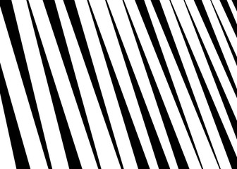 Poster - 3d lines pattern in perspective. Oblique, slanting stripes. Diminishing parallel, straight skew strips, streaks texture.Asymmetric dynamic lines abstract geometric illustration. Lineal, linear element