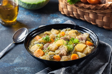 Poster - Pichelsteiner, German stew that contains meat