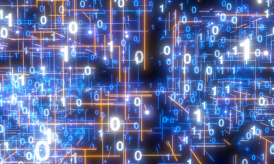Software, web development, programming concept. Abstract Programming