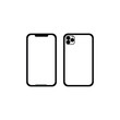 © humza - Iphone 11 pro front and back design.