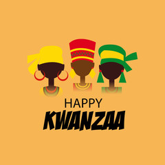 Canvas Print - Happy Kwanzaa