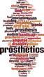© laufer - Prosthetics word cloud