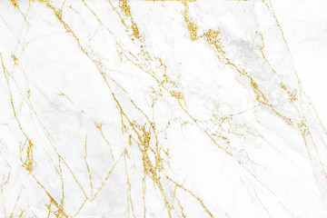 White gold marble texture pattern background with high resolution design for cover book or brochure, poster, wallpaper background or realistic business