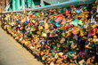 © Castigatio - Padlocks of love hung on the Tumski Bridge in Wroclaw.