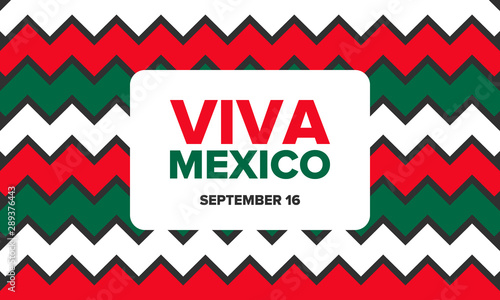 Viva Mexico Mexican Independence Day Happy Holiday Celebrate