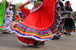 © Simone - Colorful skirts fly during Mexican dancing