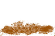 Brown ink splashes splatters. Abstract background. text banners