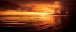 © by-studio - Sonnenuntergang an der Nordsee in Esbjerg, Dänemark