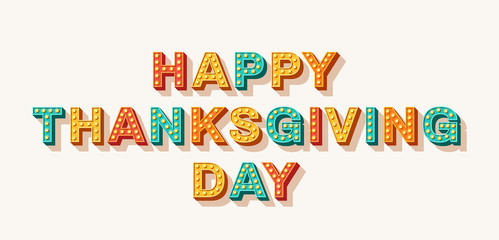 Thanksgiving card or banner