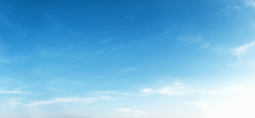 Wall Mural - white cloud with blue sky background