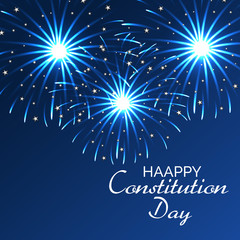 Wall Mural - Happy Consitution Day