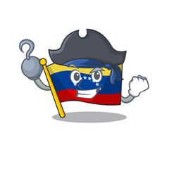 Sticker - Pirate flag venezuela with the cartoon shape