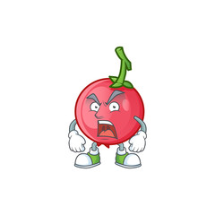 Poster - Angry sweet lovi lovi fruit for icon character.